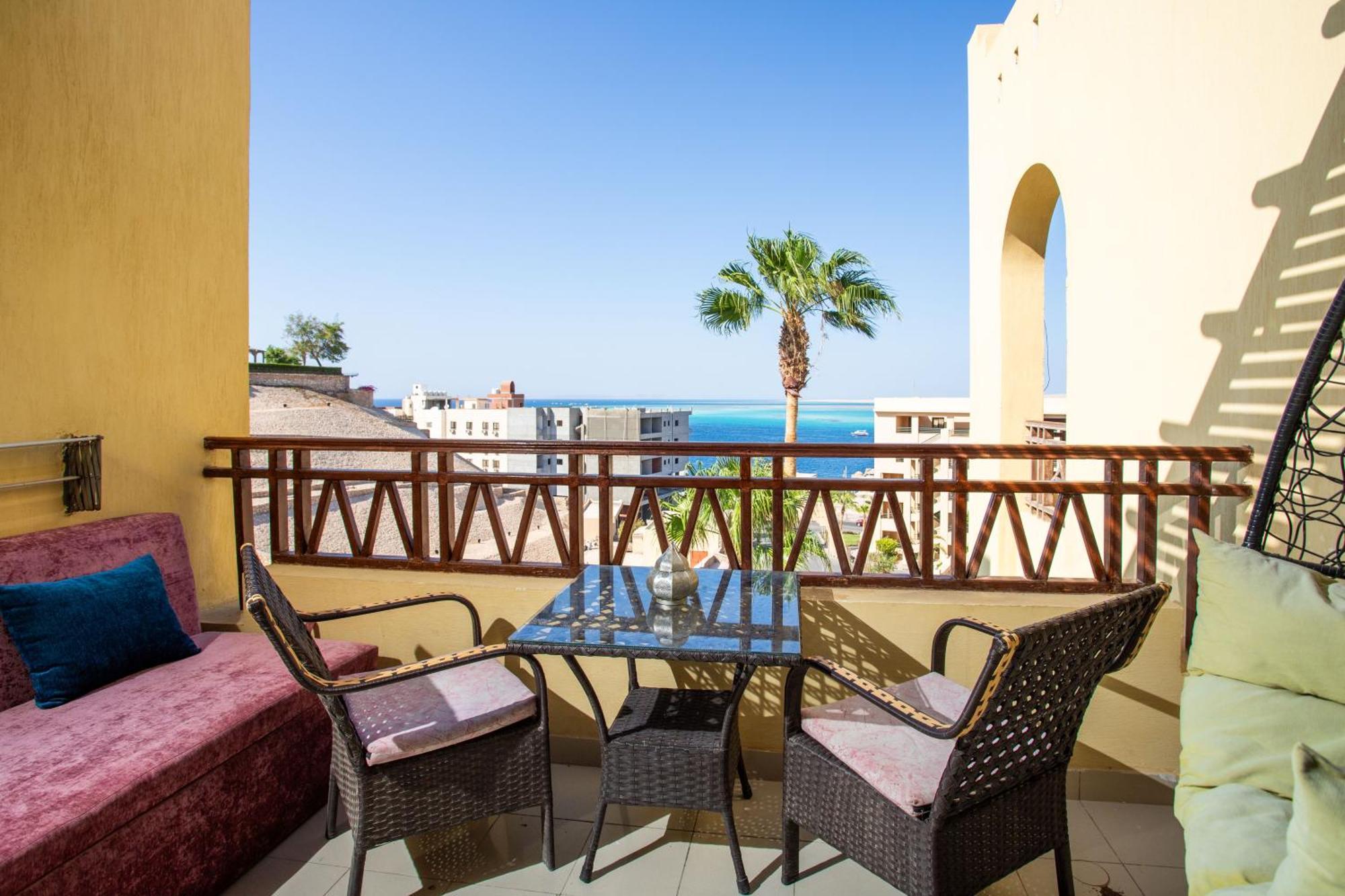 The View Apartment Hurghada Exterior foto